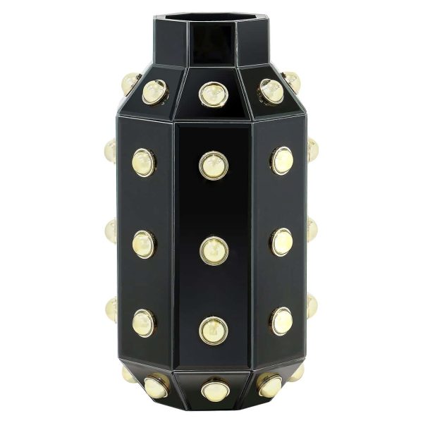 -VA-0355 - Vase Justa (Black)