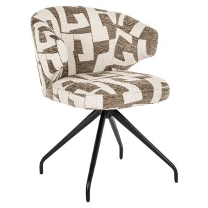 S4723 MOSS GRAFFIC - Swivel chair Milly moss graffic (Moss graffic)