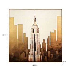 -WA-0032 - Wall art Empire (Gold)